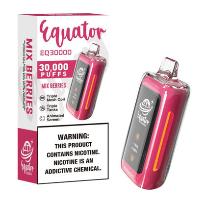 Equator EQ30000 Disposable Vape (5%, 30000 Puffs) | PACK OF 5 BBW Supply
