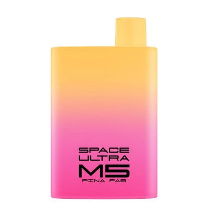 SPACE Ultra M5 0% NICOTINE DISPOSABLE 5500 Puff RECHARGEABLE VAPE | PACK OF 10