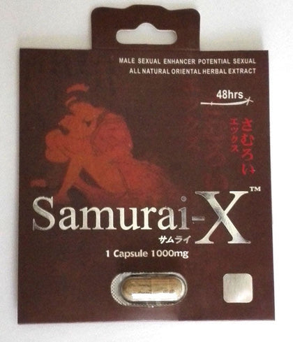 Samurai-X pills - BBW Supply