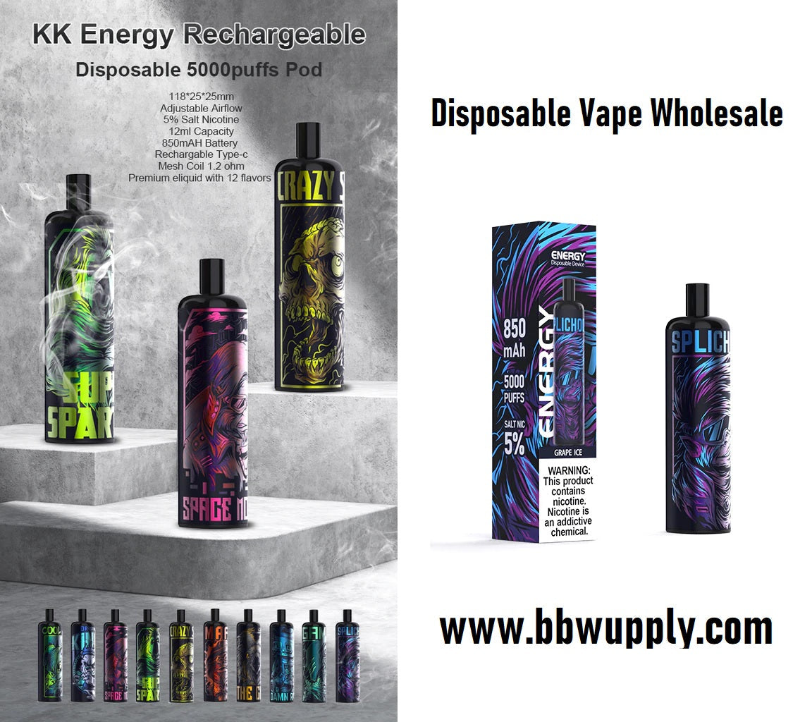 Energy Vape 5000 puff Wholesale