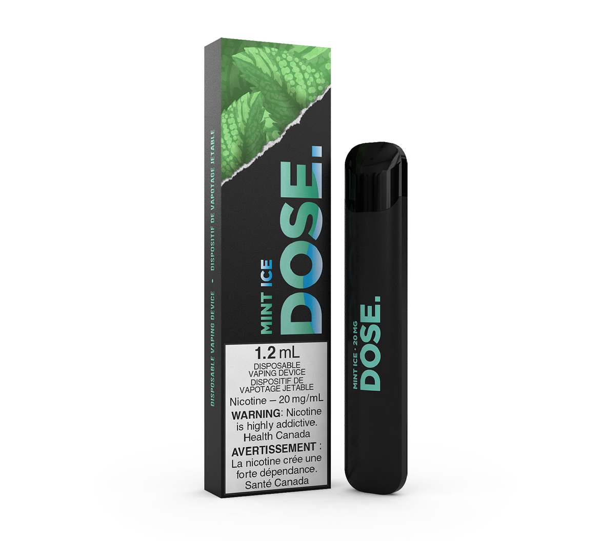 MINT ICE DISPOSABLE VAPE FLAVOR