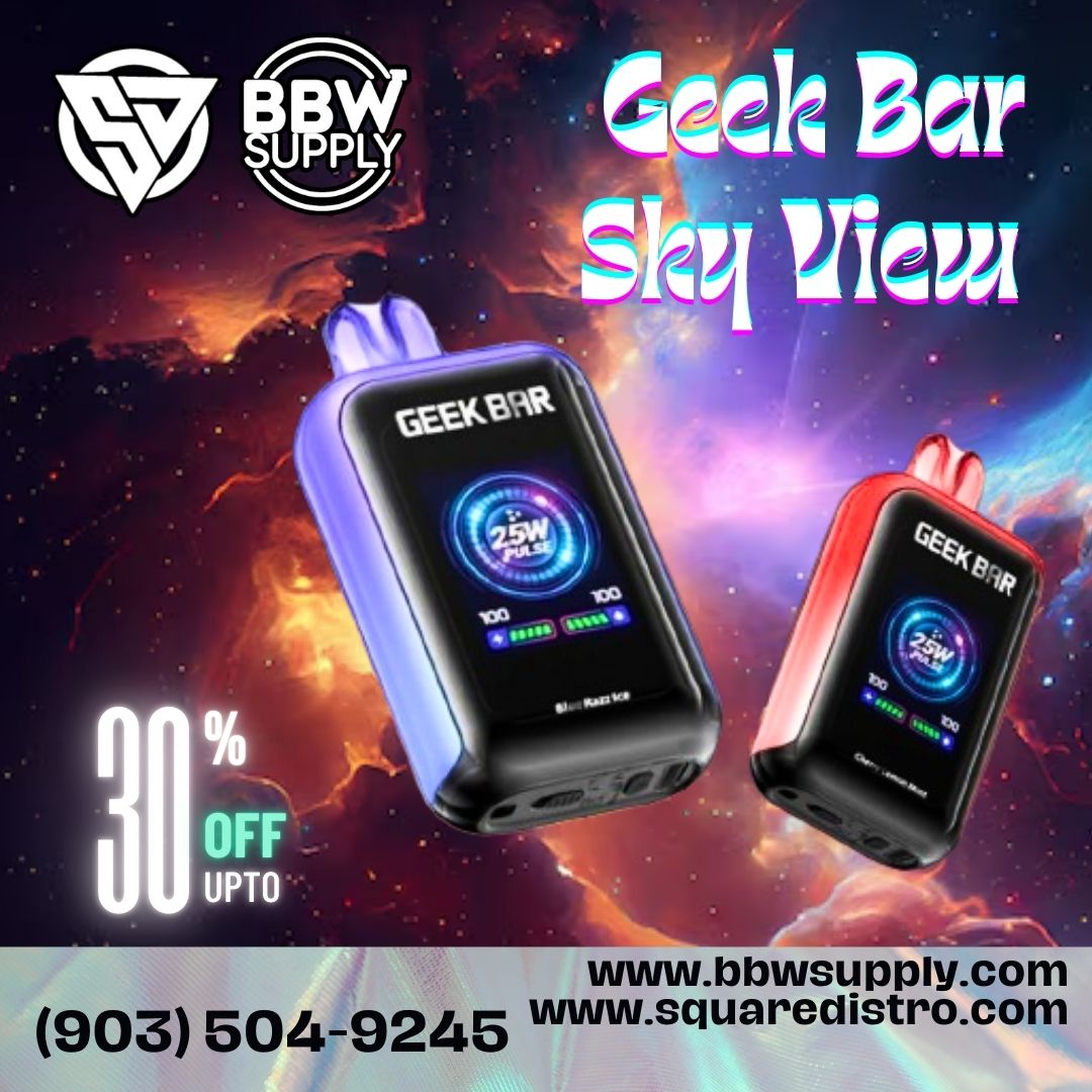 Geek Bar | disposable | Geek Bar Sky View | Vape | 25W Pulse .