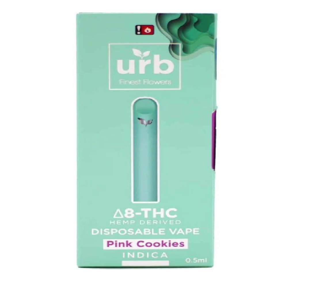 Urb CBD Finest Delta 8 1g+ THC Disposable |Pack Of 10 |