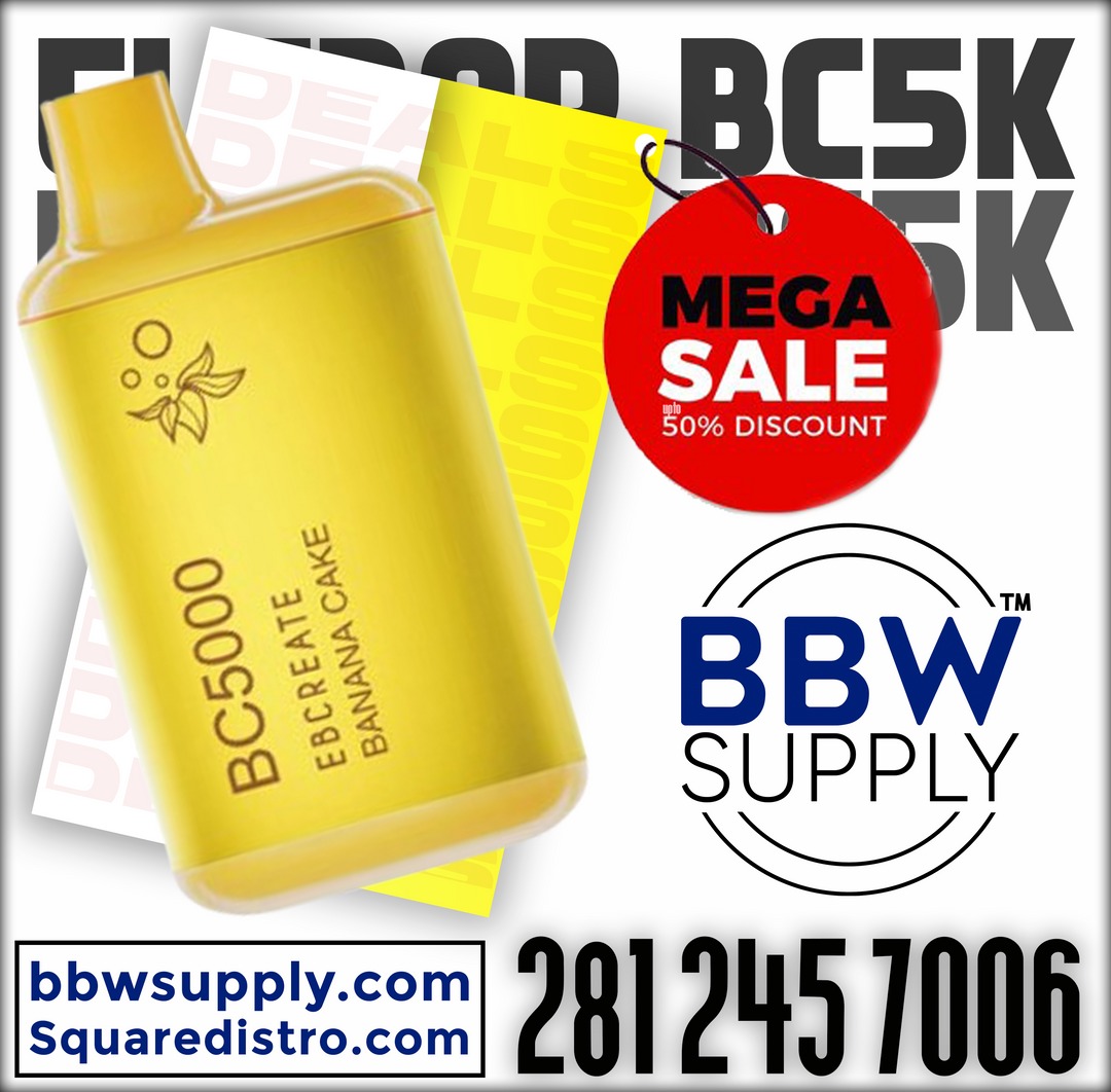 EBCREATE BC 5000 Puffs: A Comprehensive Review of This Popular Disposable Vape