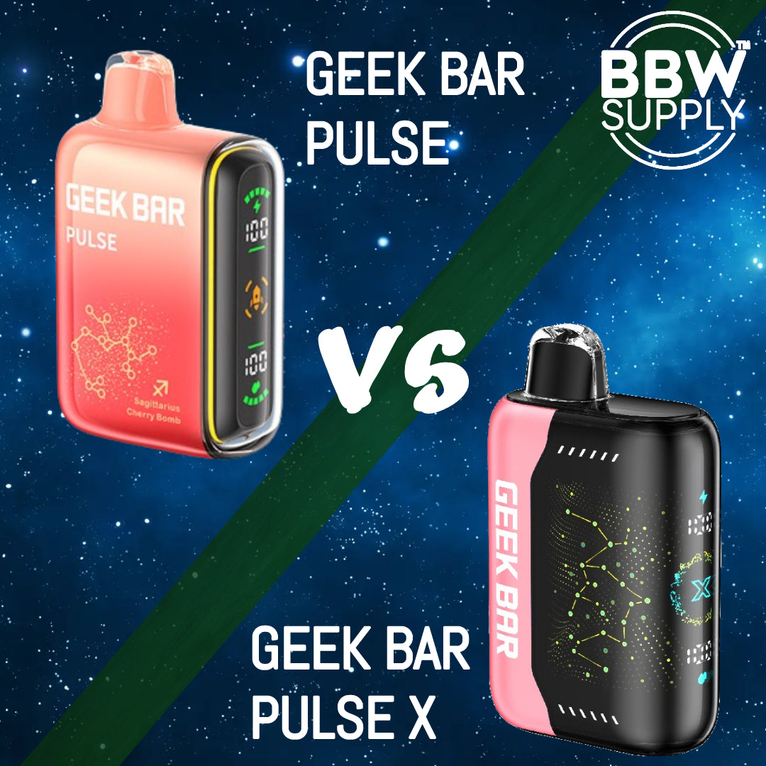 Geek Bar Pulse vs. Geek Bar Pulse X