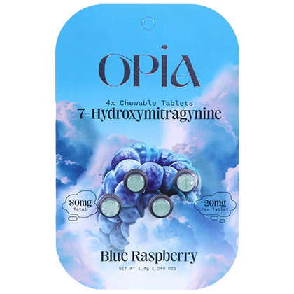 OPIA 7- HYDROXYMITRAGYNINE 4 TABLETS BBWSUPPLY.COM