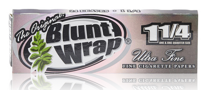 THE ORIGINAL BLUNT WRAP 1 1/4 ULTRA FINE CIGARETTE PAPERS