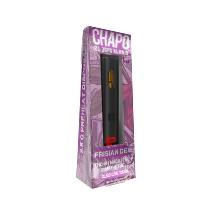 Chapo Extrax El Jefe Blend THCB + HHCP + THCP + HXY-8 THC Disposable Vape Pen | pack of 6