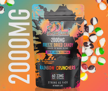 DUTCH LABZ FREEZE DRIED CANDY THCP D11 THCA 2000MG BBWSUPPLY.COM