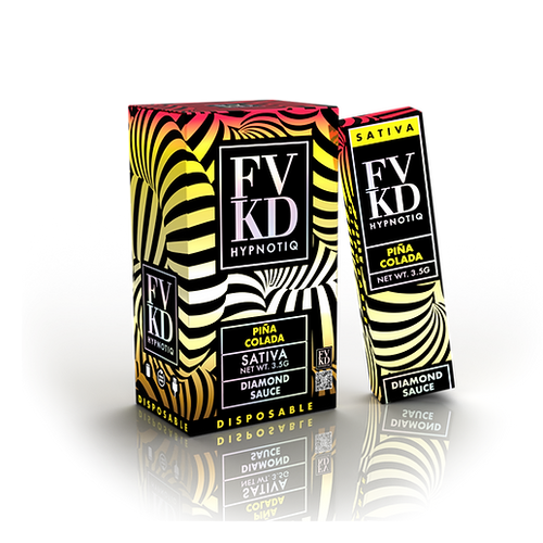 FVKD Hypnotiq Diamond Sauce Disposable 3.5 Gram | PACK OF 6