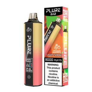 PLURE BAR 8000 PUFFS DISPOSABLE  | PACK OF 5