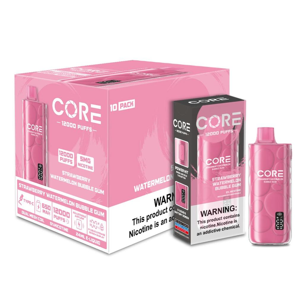 CORE 12000 PUFFS | PACK OF 10 - BBW Supply