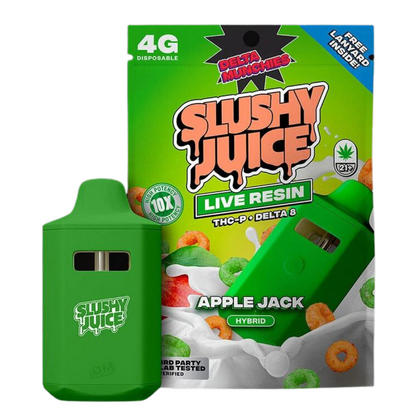 DELTA MUNCHIES 4G DISPOSABLE LIVE RESIN THCP + DELTA 8 | PACK OF 5