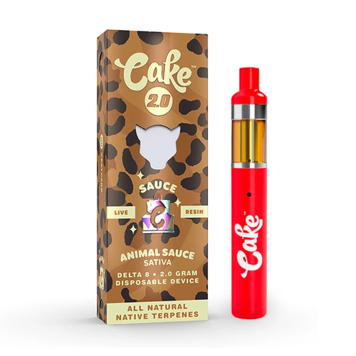 CAKE 2.0 SAUCE LIVE RESIN DELTA 8 | PACK OF 5