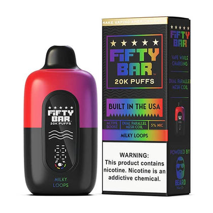 FIFTY BAR 20K PUFFS | PACK OF 5 BBW Supply