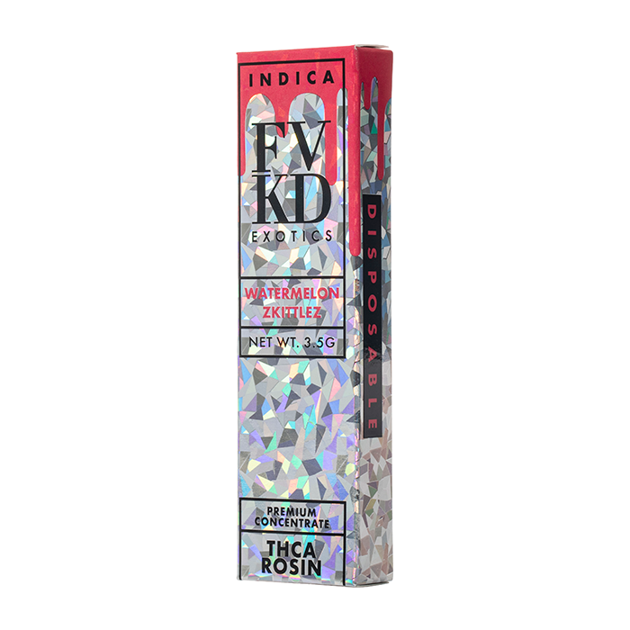 FVKD EXOTICS THC-A Rosin Disposable 3.5G | PACK OF 6