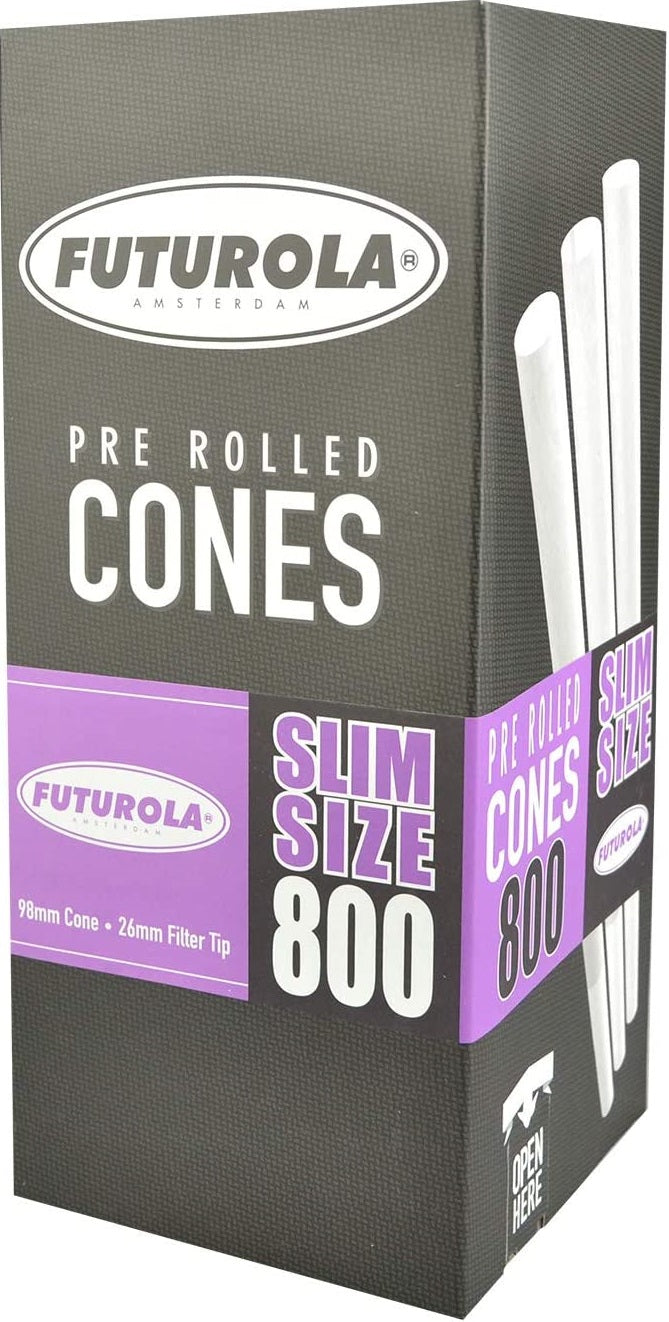 TYSON Futurola Slim Size Cones (BOX OF 800PC)
