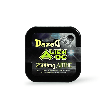 DAZED 2.5GM D8 THC DABS