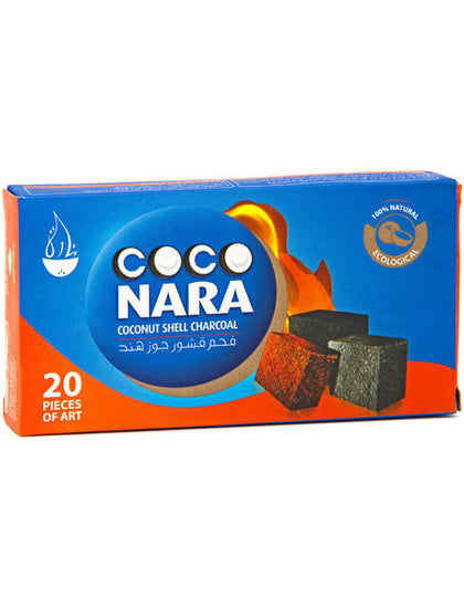 COCO NARA HOOKAH CHARCOAL 20CT. - BBW Supply