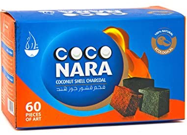 COCO NARA HOOKAH CHARCOAL 60CT. - BBW Supply