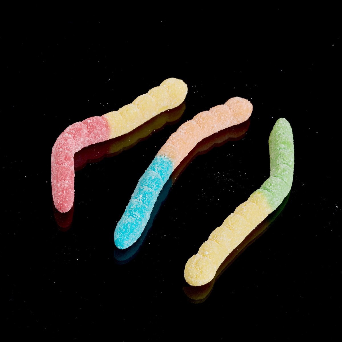 HI ON NATURE GUMMY WORMS 1000mg (100mg Each)