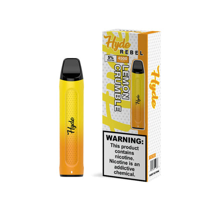 Hyde Rebel RECHARGE 4500 Puffs disposable vape wholesale - Pack of 10