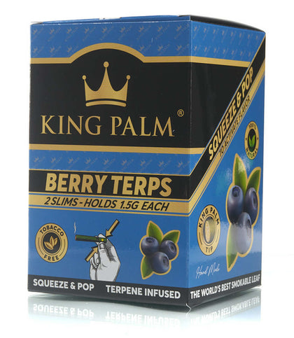 KING PALM 2 SLIMS HOLD 1.5G EACH BERRY TERPS - BBW Supply