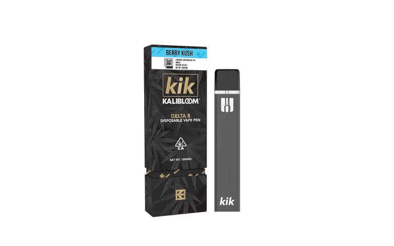 Kalibloom Kik Live Resin Delta 8 - HHC - CBG-A - CBN Disposable 2G