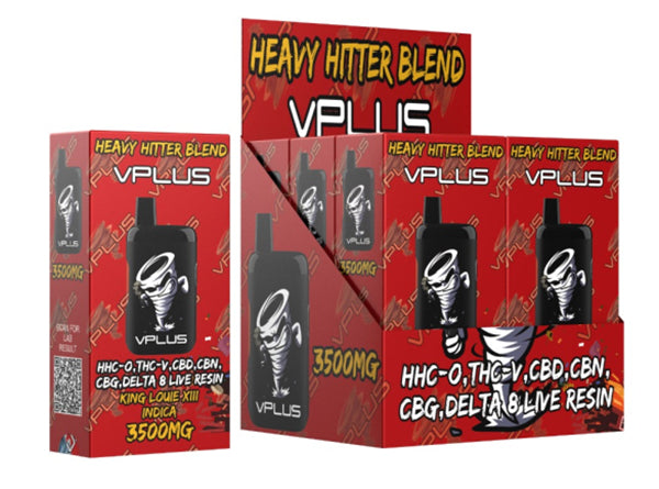 VPLUS Heavy Hitter Blend Disposable 3500MG | PACK OF 6