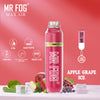 Mr Fog MAX AIR 7ML TOP AIRFLOW 3000 Puffs 1100mAh Prefilled Synthetic Nicotine Disposable With Mesh Coil Technology - Display of 10