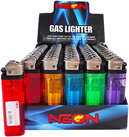 Neon Gas Lighter - BBW Supply