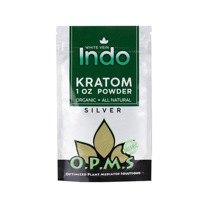 OPMS SILVER WHITE VEIN INDO 1OZ POWDER - BBW Supply