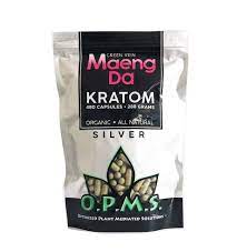 OPMS Silver Maeng Da 30cap 18gm - BBW Supply