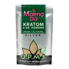 OPMS SILVER RED VEIN MAENG DA 4OZ POWDER - BBW Supply