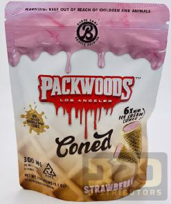 Packwoods Baked Bags 300mg HHC Cones 6ct Bag