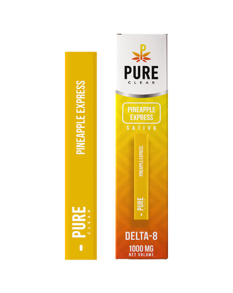 Pure Clear Delta 8 Disposable 1000mg ( PACK OF 10 )