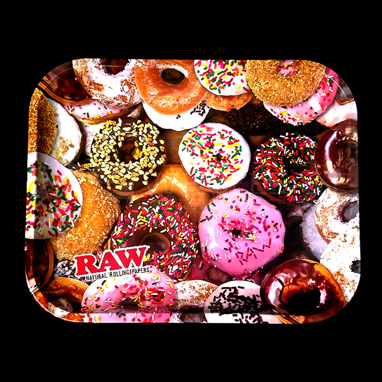 RAW® - Metal Rolling Tray Donut Themed - Large