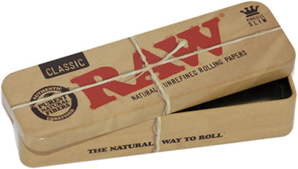 RAW ROLL CADDY PAPER TIN FOR PRE ROLLED CONES - BBW Supply