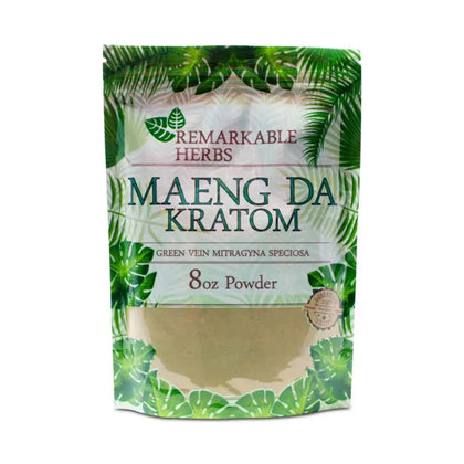 Remarkable Herbs Green Vein Maeng Da 8oz - BBW Supply