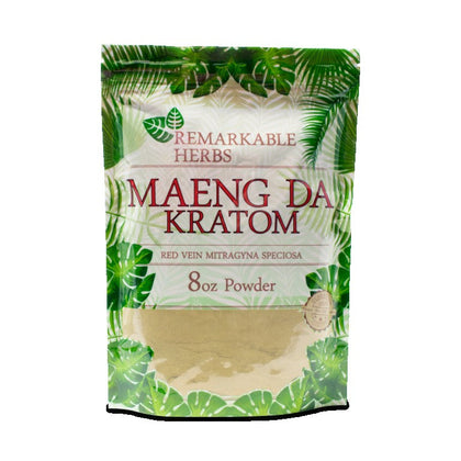 Remarkable Herbs Red Vein Maeng Da 8oz - BBW Supply