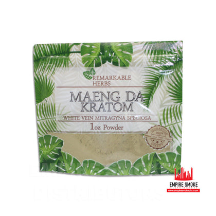 Remarkable Herbs White Vein Maeng Da 1oz - BBW Supply