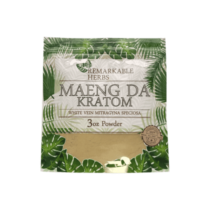 Remarkable Herbs White Vein Maeng Da 3oz - BBW Supply