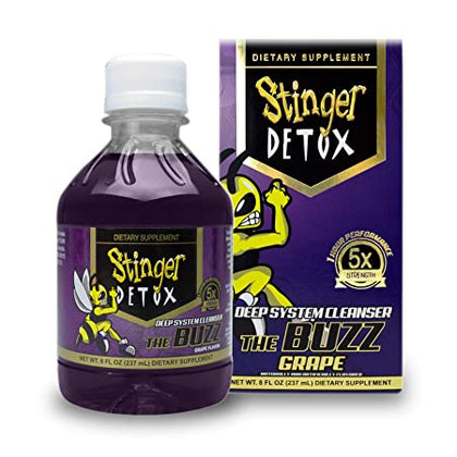 Stinger Detox 5X The Buzz Grape - BBW Supply