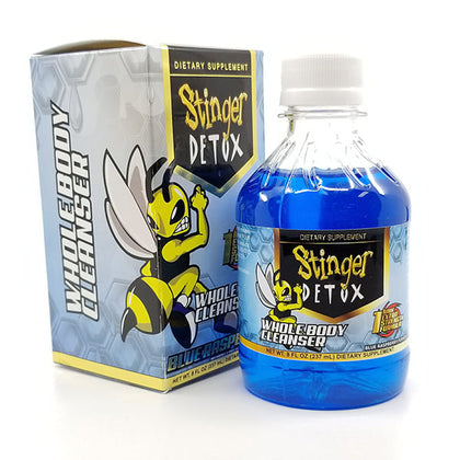 Stinger Detox Blue Raspberry Regular - BBW Supply