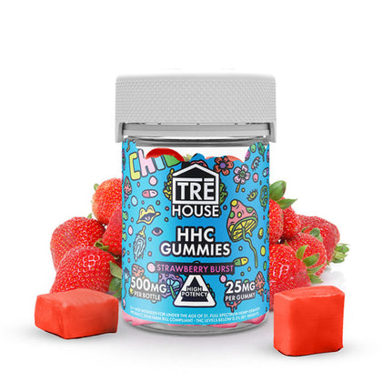 TRE HOUSE - HHC Gummies – High-Potency - 25mg HHC - 500MG - BBW Supply