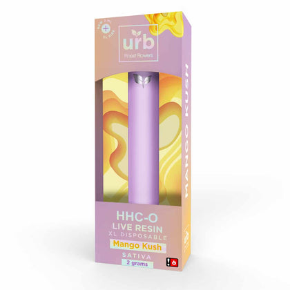 URB HHC-O Live Resin Disposable 2g | Pack of 06 - BBW Supply