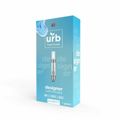 Urb Finest Delta 8 | Delta 10 | CBG | CBC | CBN | THC Designer Cartridges 1g (Pack Of 10) BBW Supply
