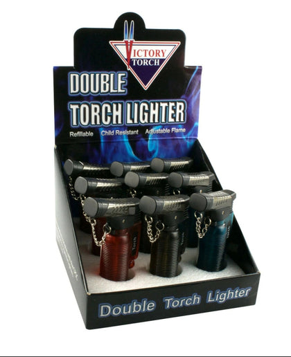 VICTORY DOUBLE Torch Lighter - BBW Supply