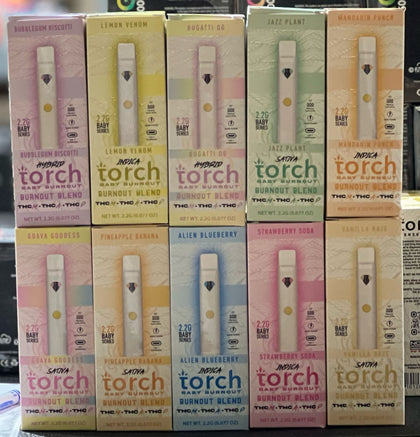 TORCH BABY BURNOUT BLEND THCM + THCA + THCP | PACK OF 5