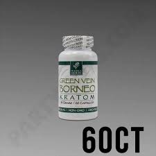 Whole Herbs Kratom Green Vein Borneo 60ct - BBW Supply